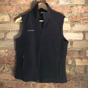Black Columbia vest